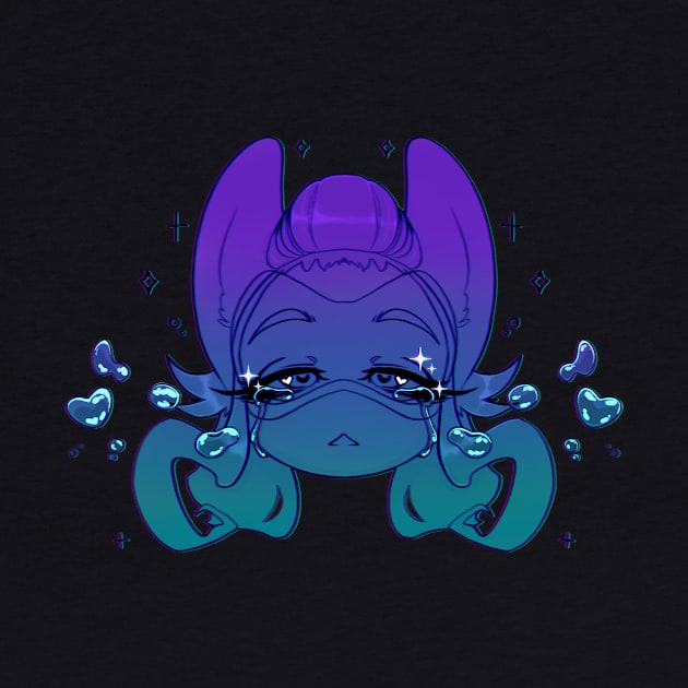 Lucky Tears (Blue) by CrypticCoffin